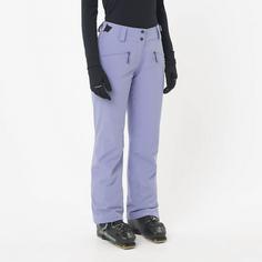 Rückansicht von Salomon EDGE Skihose Damen blue granite