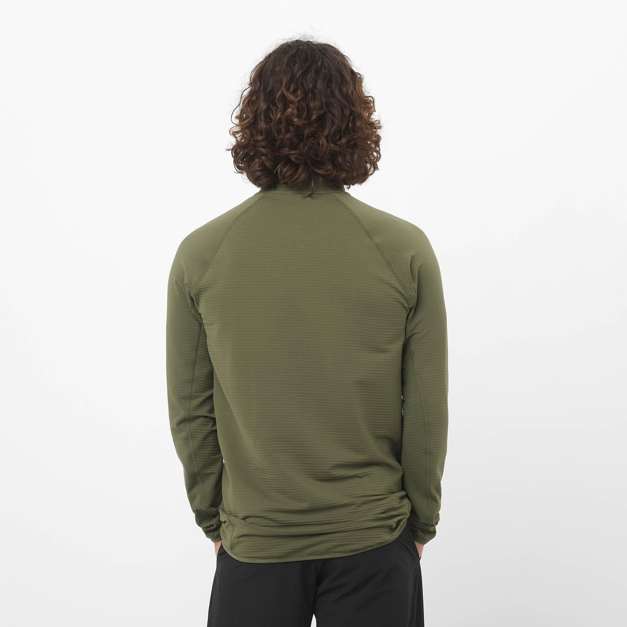 Thumbnail - Salomon ESSENTIAL LIGHTWARM Fleecejacke Herren