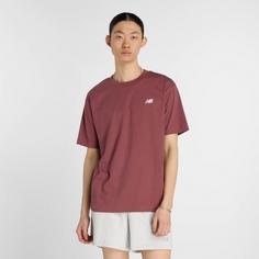Rückansicht von NEW BALANCE T-Shirt Herren washed burgundy