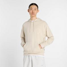 Rückansicht von NEW BALANCE Hoodie Herren timberwolf