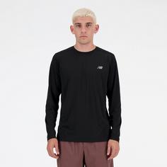 Rückansicht von NEW BALANCE Funktionsshirt Herren black
