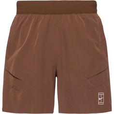Nike Advantage Tennisshorts Herren cacao wow-white
