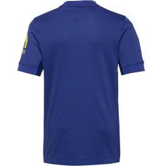 Rückansicht von Nike Atletico 25-26 Auswärts Fußballtrikot Kinder binary blue-vibrant yellow