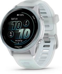 Garmin Forerunner 570 Sportuhr steinweiss-cloud blue