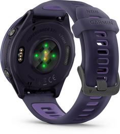 Rückansicht von Garmin Forerunner 570 Sportuhr imperial purple-indigo