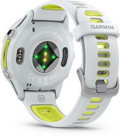 Rückansicht von Garmin Forerunner 970 Sportuhr steinweiss-titanium