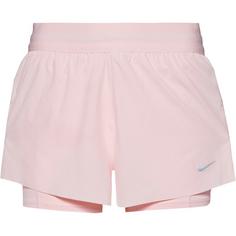 Nike Swift Laufshorts Damen atmosphere-reflective silv