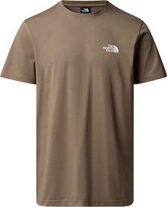 The North Face SIMPLE DOME T-Shirt Herren mocha brown