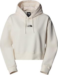 The North Face Essential Hoodie Damen white dune