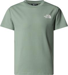 The North Face SIMPLE DOME T-Shirt Kinder slate moss