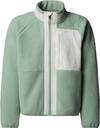 The North Face YUMIORI Fleecejacke M&auml;dchen - slate moss-white dune
