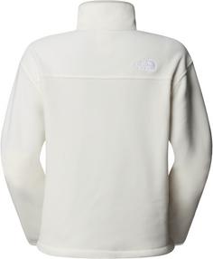 Rückansicht von The North Face GLACIER Fleeceshirt Damen white dune