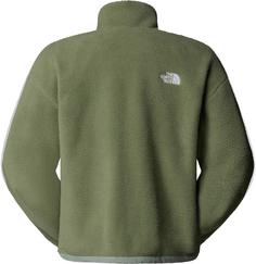 Rückansicht von The North Face Yumiori Wendejacke Damen slate moss-bark mist