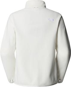Rückansicht von The North Face GLACIER Fleecejacke Damen white dune