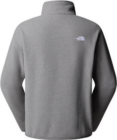 Rückansicht von The North Face GLACIER Fleeceshirt Herren tnf mid grey heather