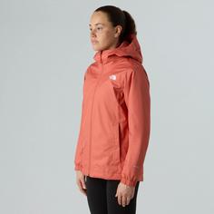 Rückansicht von The North Face QUEST Regenjacke Damen mars dust