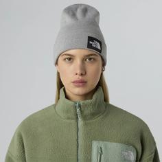 Rückansicht von The North Face DOCK WORKER Beanie tnf light grey heather