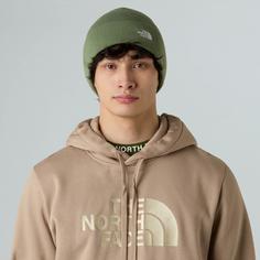 Rückansicht von The North Face Norm Beanie bark mist