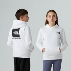 Rückansicht von The North Face REDBOX Hoodie Kinder tnf white-tnf black