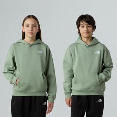 Rückansicht von The North Face ESSENTIAL Hoodie Kinder slate moss