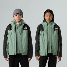 Rückansicht von The North Face ANTORA TRICLIMATE Doppeljacke Kinder slate moss
