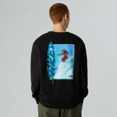 Rückansicht von The North Face NSE SLOPES Sweatshirt Herren tnf black