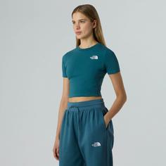 Rückansicht von The North Face ESSENTIAL Croptop Damen space