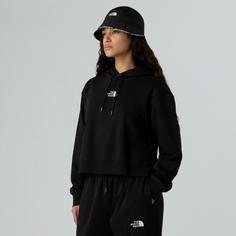 Rückansicht von The North Face Essential Hoodie Damen tnf black