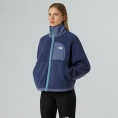 Rückansicht von The North Face YUMIORI OFF PEAK Fleecejacke Damen lunar blue-twilight gal