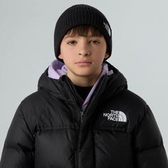 Rückansicht von The North Face LOGO Beanie Kinder tnf black