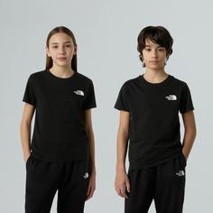 Rückansicht von The North Face SIMPLE DOME T-Shirt Kinder tnf black