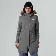 Rückansicht von The North Face ZANECK Parka Damen smoked pearl