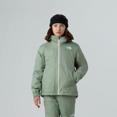 Rückansicht von The North Face FREEDOM Skijacke Kinder slate moss