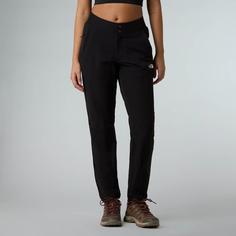 Rückansicht von The North Face QUEST Softshellhose Damen tnf black