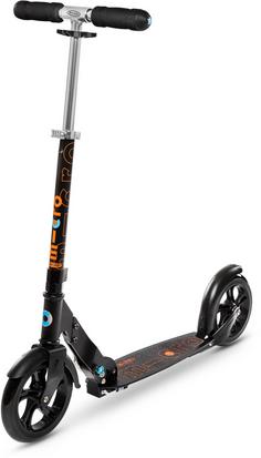 Rückansicht von Micro Black Roller schwarz