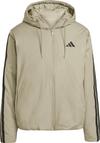 adidas Essentiell 3S Kapuzenjacke Herren - silver pebble