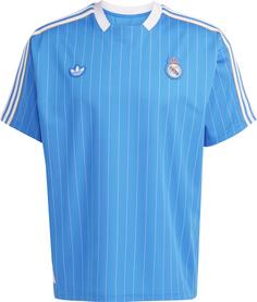 adidas Real Madrid Icon Fußballtrikot Herren blubir-white