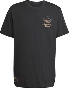 adidas Manchester United Icon Fanshirt Herren black