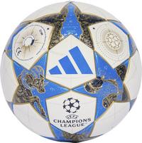 adidas Champions League MINI Fu&szlig;ball Herren - white-dkblue-panton-g