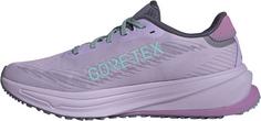 Rückansicht von adidas GTX SUPERNOVA RISE GTX Laufschuhe Damen powder plum-silver met-mint ton