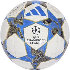 Rückansicht von adidas Champions League MINI Fußball Herren white-dkblue-panton-g