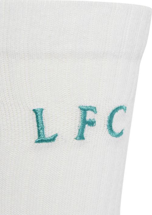 Rückansicht von adidas FC Liverpool Fußballstrümpfe Herren white-strred-seagre-w