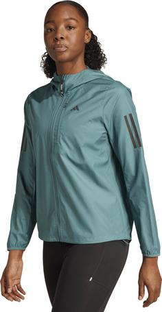 Rückansicht von adidas OWN THE RUN Funktionsjacke Damen pretea