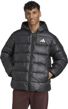 Rückansicht von adidas Essentiell Steppjacke Herren black