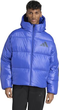 Rückansicht von adidas Z.N.E. Daunenjacke Herren semi lucid blue