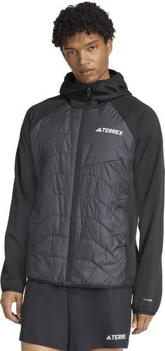 Rückansicht von adidas MULTI HYBRID Steppjacke Herren black