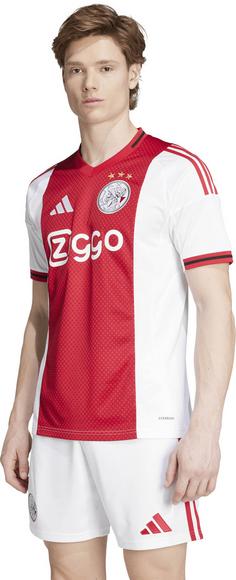 Rückansicht von adidas Ajax Amsterdam 25-26 heim Fußballtrikot Herren white