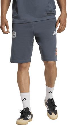 Rückansicht von adidas FC Bayern München Fußballshorts Herren boonix-owhite