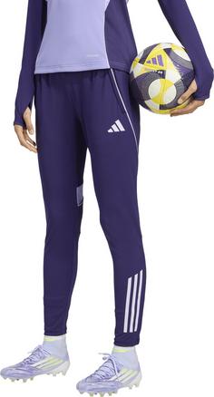 Rückansicht von adidas Tiro25 Competition Trainingshose Damen dpurpl