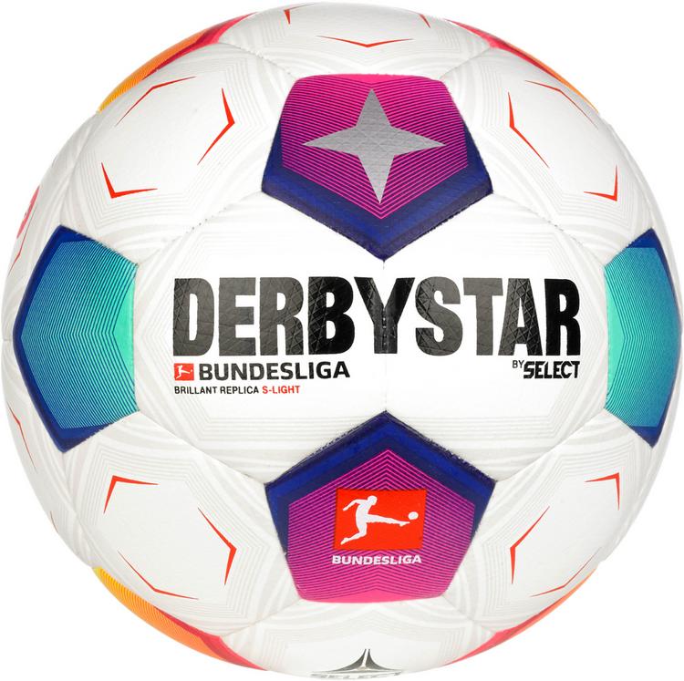 Derbystar Derbystar Bundesliga Brillant Replica S-Light v25 Fu&szlig;ball - wei&szlig; - 0 | SportScheck